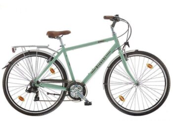 Vélo ville Bianchi spillo rubino deluxe 21sp