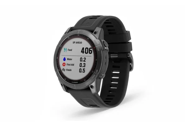 Garmin Fenix 7 Sapphire Solar Titane - Alida Vélo