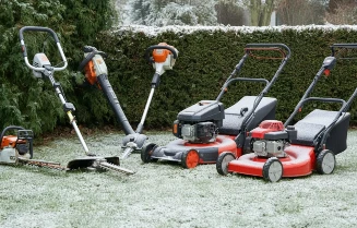 Équipement de jardin hiver et mobilité électrique