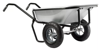 Brouette Haemmerlin Pro Select Expert Twin 160 L Galvanisée