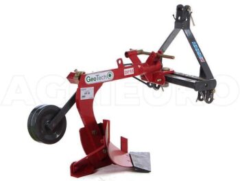 Charrue monosoc pour tracteur Geotech DP35 avec réglages à vis