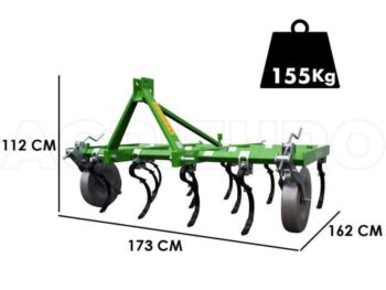 Cultivateur à ressorts Bomet Dorado – 11 dents – Largeur de travail 170 cm