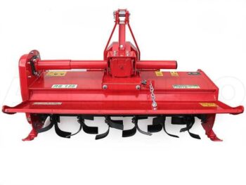 Fraise rotative pour tracteur série moyenne-légère AgriEuro modèle RS 125 avec kit déplacement manuel