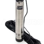 Pompe immergée de forage Einhell GC-DW 1000 – pompe électrique Inox eau claire – 1000W