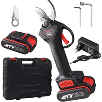 Sécateur Électrique Sans Fil Professionnel 21V, Sécateur Rechargeable