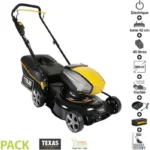 Tondeuse gazon autotractée sur batterie 40v lame 42cm TEXAS Razor