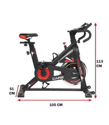 Vélo de biking Speed Racer avec écran LCD - CARE - Masse d'inertie 22kg