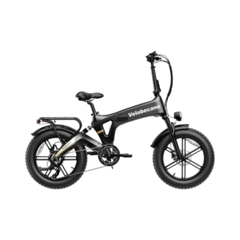 Vélo fat bike pliant électrique tout suspendue Velobecane Daddy